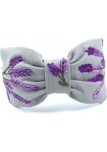 Lavanta Nakışlı Gri Taç fiyatları