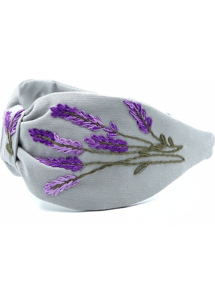 Lavanta Nakışlı Gri Taç modelleri