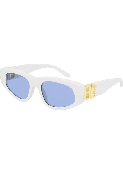 BB0095S 004 53 - Gold/white Güneş Gözlüğü