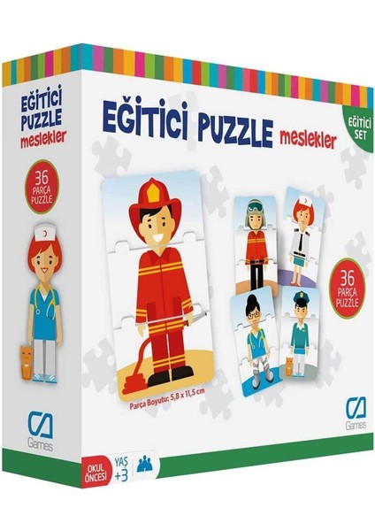 CA.5030 Ca Games, Eğitici Puzzle Meslekler