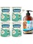 Puppy Kuzu Etli Yavru Köpek Konservesi 4 x 400 Gram + Omegasedpro Somon Balık Yağı 100 ml 1