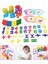 Ahşap Sayma Çubukları Tangram Matematik Montessori Oyuncak (Yurt Dışından) 4