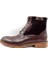 King Shoes Kahverengi Deri Erkek Şık Postal 2