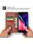 Apple iPhone 8 Plus / 7 Plus / 6 Plus / 6s Plus Için Retro Deri Manyetik Shockproof Tpu Flip Standlı Kılıf (Yurt Dışından) 5
