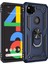Google Pixel 4A Için Çift Katmanlı Halkalı Standlı Kılıf (Yurt Dışından) 1