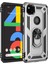 Google Pixel 4A Için Çift Katmanlı Halkalı Standlı Kılıf (Yurt Dışından) 1
