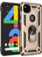 Google Pixel 4A Için Çift Katmanlı Halkalı Standlı Kılıf (Yurt Dışından) 1
