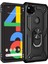 Google Pixel 4A Için Çift Katmanlı Halkalı Standlı Kılıf (Yurt Dışından) 1