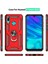 Huawei P 2019 / Honor 10 Lite Için Çift Katmanlı Halkalı Standlı Shockproof Kılıf (Yurt Dışından) 2