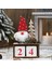 Masaüstü Noel Takvimi Kardan Adam Süsler Elf Yeni Yıl (Yurt Dışından) 2