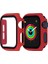 Apple Watch 7 45MM Uyumlu Kılıf Kasa ve Ekran Koruyucu 360 Tam Koruma Şeffaf 1