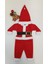 Şapkalı Alt Üst Erkek Çocuk Noel Baba Kostümü 1