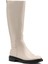 INCI CLAYA.Z 1PR Beyaz Kadın Düz Çizme 2