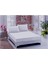 Çarşaf Ranforce Yastık Kılıflı 100X200 cm Colormix Beyaz 1