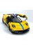 Oyuncak Metal Çek Bırak Araba 2016 Pagani Huayra Bc (Şeritli) (13CM) 2