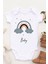 Unisex Bebek Gökkuşağı Baby Baskılı Body Zıbın 2