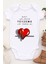 Unisex Bebek Beni Yavaşça Teyzeme Ver Bakalım Baskılı Body Zıbın 2