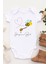 Unisex Bebek Yengesinin Balı Baskılı Body Zıbın 2