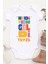 Unisex Bebek Hediyen Geldi Teyze Baskılı Body Zıbın 2