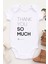 Unisex Bebek Thank You So Much Baskılı Body Zıbın 2