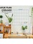Aylık Planlayıcı Takvim Çizelgesi 100X100 cm Kağıt Tahta Doldurulabilir Silgili Tahta Kalemi 1