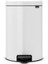 Newıcon White Pedallı Çöp Kutusu 12 L 1