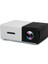 YG300 Pro LED Mini 480X272 Piksel 1080P HDMI USB Taşınabilir Projektör - Siyah (Yurt Dışından) 1