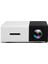 YG300 Pro LED Mini 480X272 Piksel 1080P HDMI USB Taşınabilir Projektör - Siyah (Yurt Dışından) 2