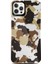Apple iPhone 12 Pro Kılıf Kamuflaj Tasarım Kajsa Camo Kapak NO4 Renkli 1