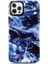 Apple iPhone 12 Pro Max Kılıf Ebru Sanatı Tasarımlı Kajsa Lava Kapak NO4 Renkli 1