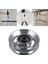Kablo Makinesi Alüminyum Alaşım Metal Rulman Kasnak 73MM Gümüş(Yurt Dışından) 4