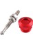 Yüksek Kalite 22MM Hızlı Yayın Bonnet Hood Pins Kilit Mandalı Evrensel Kırmızı 1