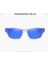 Trendy Açık Spor Polarize Güneş Gözlüğü Gözlük, Anti-Darbeli Yarış Sürme Motosiklet Gözlük Uv-Goggles - Temizle Siyah (Yurt Dışından) 5