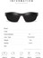 Trendy Açık Spor Polarize Güneş Gözlüğü Gözlük, Anti-Darbeli Yarış Sürme Motosiklet Gözlük Uv-Goggles - Siyah (Yurt Dışından) 5