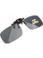 Çerçevesiz Güneş Gözlüğü Sürüş Spor Seyahat Polarize Gözlük Lensleri -, 13 x 4 cm Gri (Yurt Dışından) 1