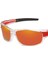 Trendy Açık Spor Polarize Güneş Gözlüğü Gözlük, Anti-Darbe Yarış Sürme Motosiklet Gözlük Uv-Goggles - Açık Kırmızı (Yurt Dışından) 5