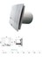 Quatro 125 Aspiratör Banyo Wc Tuvalet Havalandırma Fanları Dekoratif Ön Panel Tasarruflu Sessiz Agmair Agm Havalandırma 3