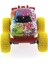 Die Cast Batik Desenli Sarı Teker Araba 3