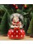 Yılbaşı Kar Küresi Noel Işıklı ve Müzikli Christmas Noel Baba Hediye Paketli 2
