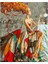 Canvas Renkli Elbise 2 Sayılarla Boyama Seti Kasnaklı 70 x 90 cm 1