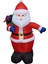 Noel Eve Ev Bahçesi Için Noel Şişme Noel Baba Süsler (Yurt Dışından) 1