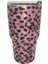 900 ml Seyahat Elmas Su Şişesi Kupa Vakum Şişesi Tumbler Kupası Ev Pembe Leopar Için (Yurt Dışından) 1