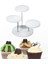 Yuvarlak Kek Standı Cupcake Standı Kutlama Düğün Dekorasyon Için Yeniden Kullanılabilir Beyaz S (Yurt Dışından) 4