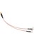 Sma Kadın Ts9 Uzatma Splitter Kablo RG316 Y Tipi Konnektör 19CM (Yurt Dışından) 2