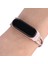 puluz Xiaomi Mi Band 6 / 5 Için X - Şekilli Elmas Alaşım Kordonlu Saat Pembe (Yurt Dışından) 4