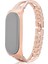 puluz Xiaomi Mi Band 6 / 5 Için X - Şekilli Elmas Alaşım Kordonlu Saat Rose Gold (Yurt Dışından) 1