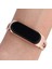 puluz Xiaomi Mi Band 6 / 5 Için X - Şekilli Elmas Alaşım Kordonlu Saat Rose Gold (Yurt Dışından) 4