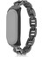 puluz Xiaomi Mi Band 6 / 5 Için 8 - Şekilli Elmas Alaşımlı Kordonlu Saat Siyah (Yurt Dışından) 1