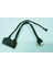 7+15 22 Pin Power/Data Sata To 5 Pin Power Konnektör Kablo 2