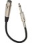 3pin Xlr Erkek 1/4 "6.35MM Kadın Fiş Stereo Mikrofon Kablosu 1 M (Yurt Dışından) 1